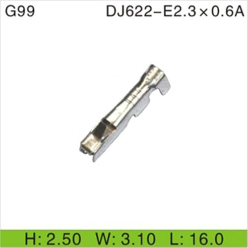 Free shipping 1000pcs Car Electronics & Motorcycle Accessories & Parts G99 female terminal connector