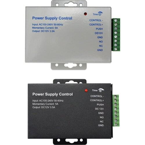 Access power supply 110-240 wide volage input 12V5A power output 0~15S delay time adjustment two color option
