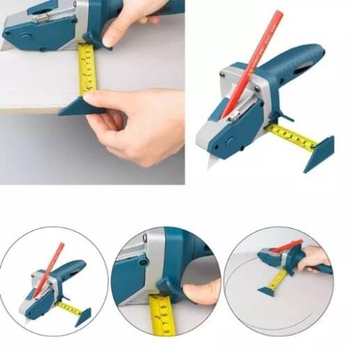 Gypsum Board Cutting tool Drywall Cutting Artifact Tools with Scale tools Woodworking Scribe Woodworking Cutting Board Tool New