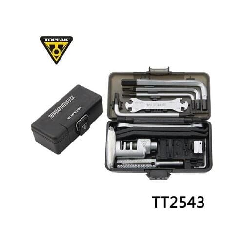 SURVIVAL GEAR BOX Topeak TT2543 Bicycle Multi Repairing Tool Set Cycling Portable Tool Road Bike Wrench Kits