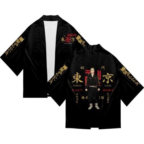 Tokyo Avengers Cosplay Costumes Anime Clothes Cosplay Costume Halloween Costumes for Women AnimeT-shirt Anime