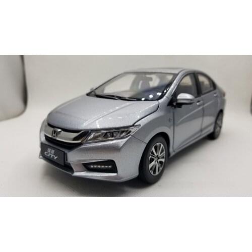 1:18 Diecast Model for Honda City 2018 All New Sedan Alloy Toy Car Miniature Collection Gifts Jazz Fit