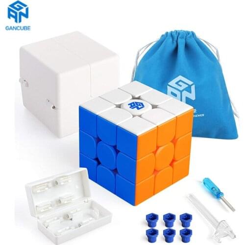 Newest GAN 11 M Pro 3x3x3 Magnetic Magic Speed GANS Cube Professional Magnets Puzzle GAN11M Toys For Children Kids Competition