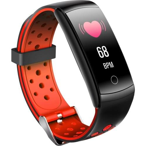 The new Q8T temperature measurement smart bracelet heart rate monitoring sports pedometer tracker waterproof smart watch