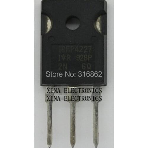 IRFP4227PBF IRFP4227 130A 200V TO-247 ROHS ORIGINAL 5PCS/lot Free Shipping Electronics composition kit