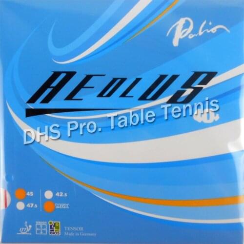 Palio Aeolus Pips-in Table Tennis Rubber with Sponge