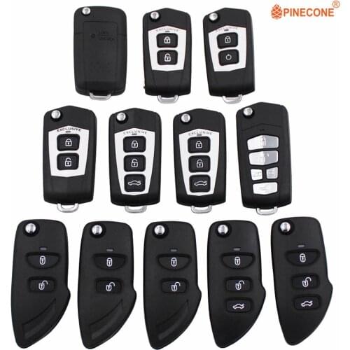 PINECONE for KIA CARENS CERATO FORTE SPORTAGE SORENTO SOUL SEDONA Key Case 2/3/4/5 Button Modified Remote Car Key Shell Fob