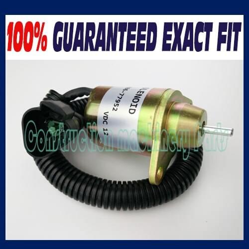 For Yanmar Fuel Stop Solenoid shutoff solenoid Replace 129486-77952 119486-77953 1500-3076