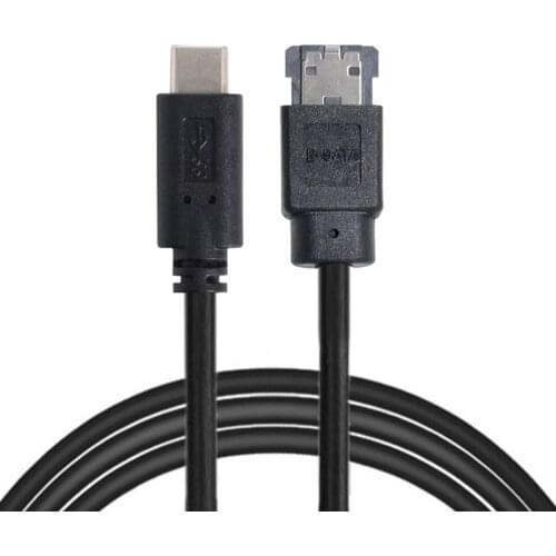 USB-C Type-C to Power Over eSATA DC5V Adapter USB3.0 to HDD/SSD/ODD eSATAp Converter