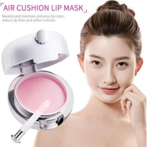 1pc Strawberry Moisturizing Lip Mask Exfoliating Scrub Remove Dead Skin Lip Balm Hydrating Lip Gloss Unisex With Brush Lip Care