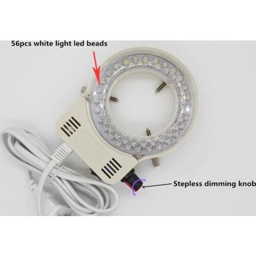 Dimmable microscope light source CCD industrial camera Visual inspection led Adjustable Ring light source