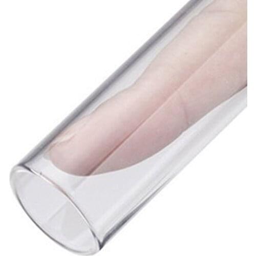 1x Plexiglass Slider Guitar String Slide Glass Bottle Finger Knuckle