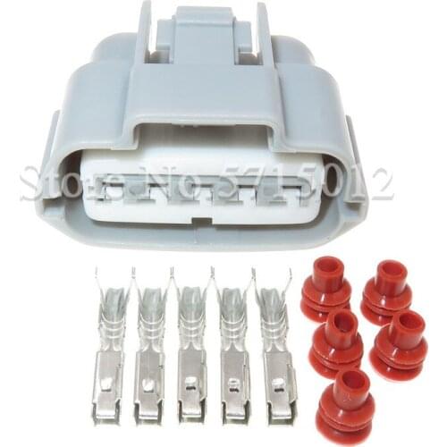 5 Hole 6189-0783 Auto Air Flow Meter Plug Waterproof Automotive Female Sockets For Nissan