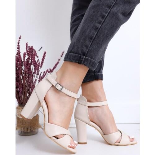 The Jany Heels Complexion Skin Shoes