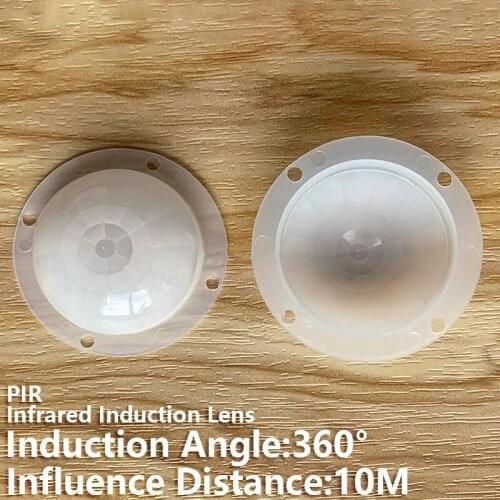 Fresnel lens Infrared induction 360° induction angle 10M distance PIR lens high sensitivity Infrared sensing of human body
