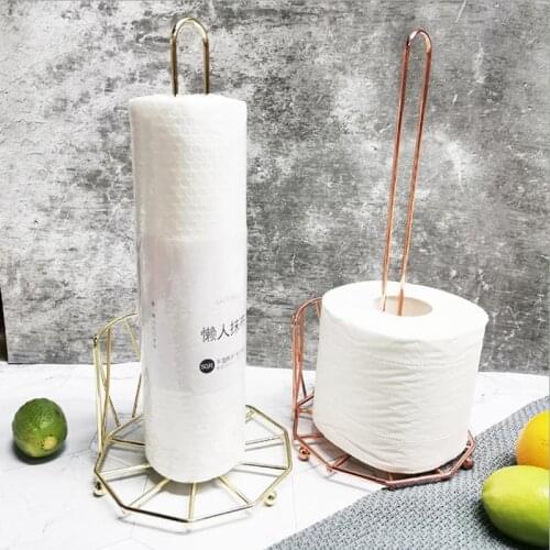 Stainless Steel Multifunctional Rack Kitchen Roll Paper Towel Holder Bathroom Tissue Toilet Paper Stand Napkins Rack