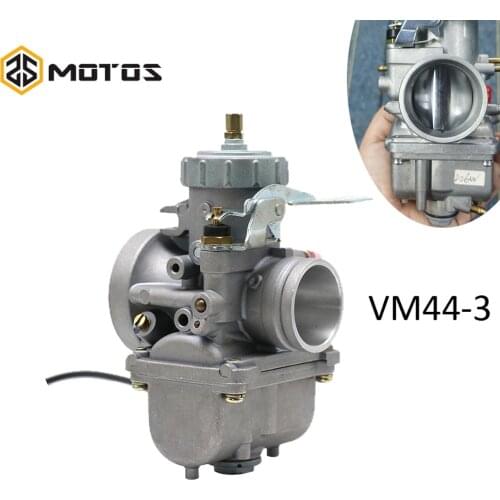 ZS MOTOS For Mikuni Round Slide VM Series Motorcycle Carburetor For Mikuni VM44 44mm VM44-3 Carb 1002-0057 VM44SC Motocross