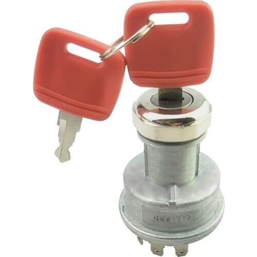 Ignition Switch With 2 Keys RE56411 RE48214 for John Deere Sprayer 4630 4700 4710 4720 4830 4920 4930 4940 Tractor SE6010