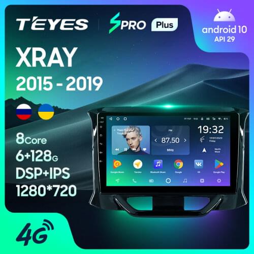 TEYES SPRO Plus For LADA Xray X ray 2015 - 2019 Car Radio Multimedia Video Player Navigation GPS Android 10 No 2din 2 din dvd