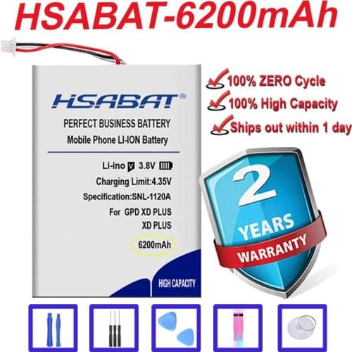 Top Brand 100% New 6200mAh Battery for GPD XD Plus XDPlus in stock