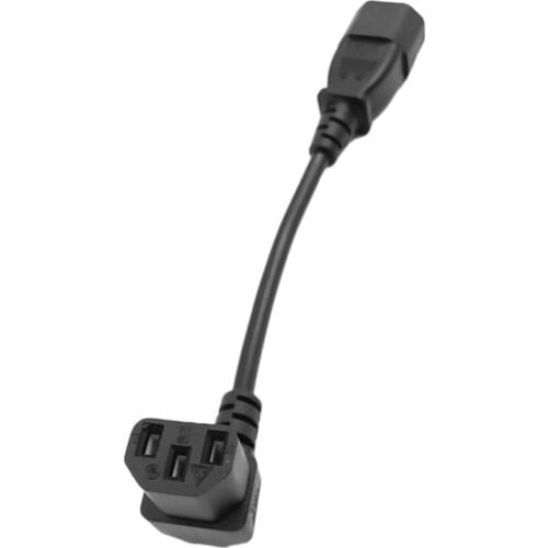 Power Extension Cord, C14 to C13 Pin Type Male to Female Power Cord for Rice Cooker, Electric Kettle