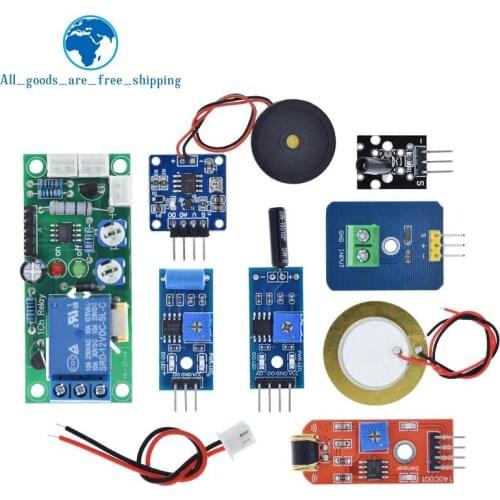 Piezoelectric shock tap sensor Vibration switch module piezoelectric sheet percussion for Arduino 51 UNO MEGA2560 r3 DIY Kit