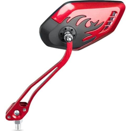 1 Pair Bike Rear Mirrors Handlebar Side Safety Rear View Mirrors for Cycling