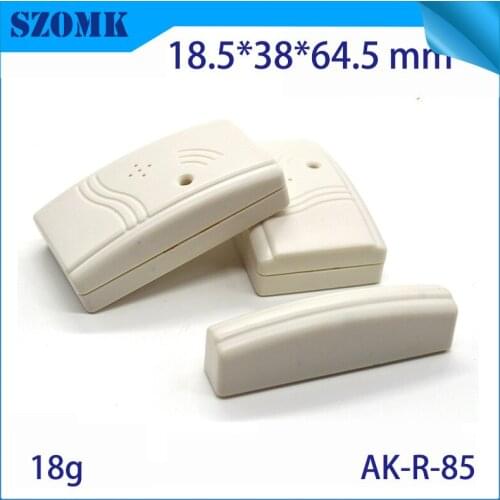 10 pcs, 18.5*38*64.5mm hot sales szomk alarm plastic housing project box abs plastic electric control box small access shell box