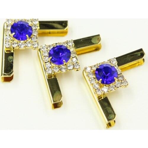 100Pcs Rhinestone Metal Book Scrapbooking Albums Menus Folders Corner Protectors Sliver Gold Corners