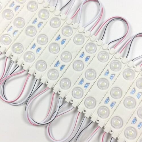 1000pcs LED Injection Module 2835 1.2W DC12V Waterproof Cool white led modules for advertising sign outdoor billboard