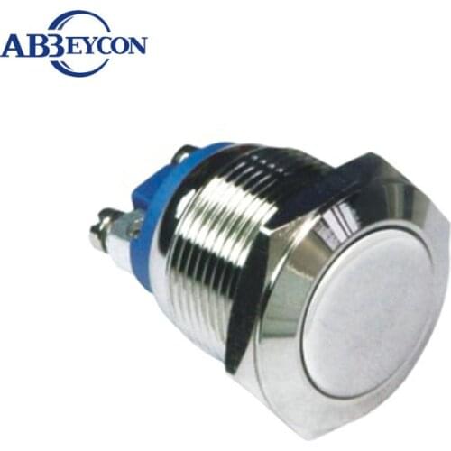 19149 Flush head momentary function customized push 19mm led push button