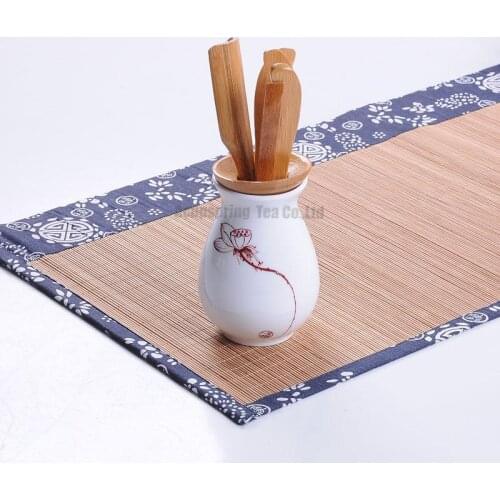 6pcs Tea Tools,Six things/Tea Caddy/Strainer/Clamp/Spoon/Tea Stick/Needle,Tea ceremony gentleman/Treasures,porcelain and Bamboo