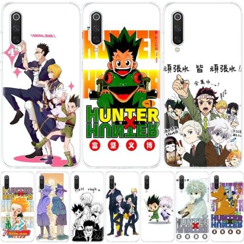Hunter HXH Anime Hunter X Hunter 3 Phone Case for Xiaomi Note 10 Mi 11 9 8 CC9 5X 6X A1 A2 A3 9T 10T Lite Pro Poco F1 X3 NFC F3
