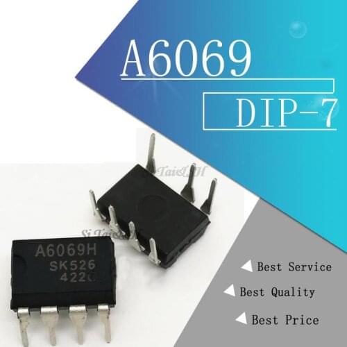 1pcs A6069 STR-A6069H DIP-7 LCD power chip IC integration