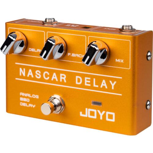 JOYO R-10 NARCAR Analog Delay Pedal Classic BBD Vintage Delay Effect Pedal for Electric Guitar Musical Instrument Accessories