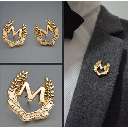 Броши буква на одежду KBAP China At AliExpress