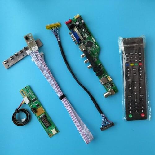 For B121EW03 V7 Controller HDMI VGA AV TV Driver Board 20pin New 1 lamps 12.1" USB Module Digital Signal 1280X800