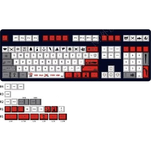 Corsair PBT Sublimation Process Keycaps For Mechanical Keyboard Custom Keycap 131 Keys Key-Cap For OEM Mx Switch Gk61 GK64 SK87