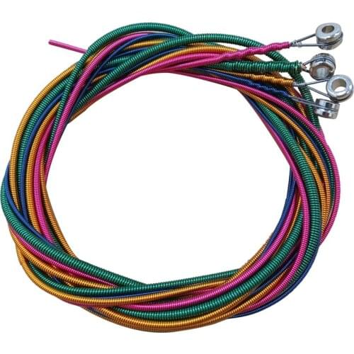 Hot AD-Electric Bass Guitar Strings 1.2M Steel Core Nickel Alloy Winding 4-String Set Instrument Replacement Accessory