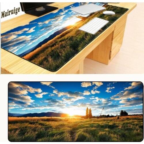 Mairuige Green Scenery Mouse Pad High-end Pad To Mouse Notbook Computer Mousepad Gaming Gamer To Laptop Keyboard Mouse Mats