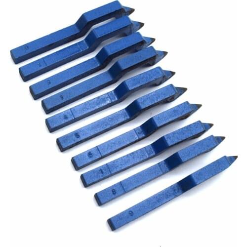 10Pcs/lot Metal Punch Stamp Set Number 0-9 Letter A-Z for Wood Leather Ring Jewelry Making Tools