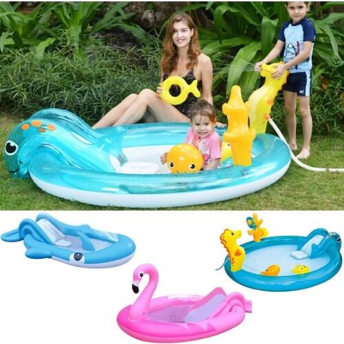 New PVC Special Patterns Inflatable Swimming Pool Thickened Multi-use Water Fun Ladder For Adults Children