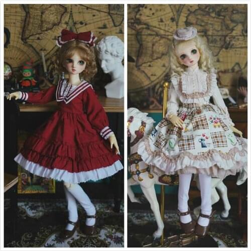 BJD doll dress clothes suitable for 1/3 doll 1/4 dolls 1/6 dolls SD10 girl BJD dolls