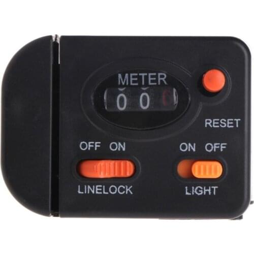 Portable Fishing Line Length Counter Fishing Line Counter Full-featured Equipped With Light Professional Fishing Tackle Tool