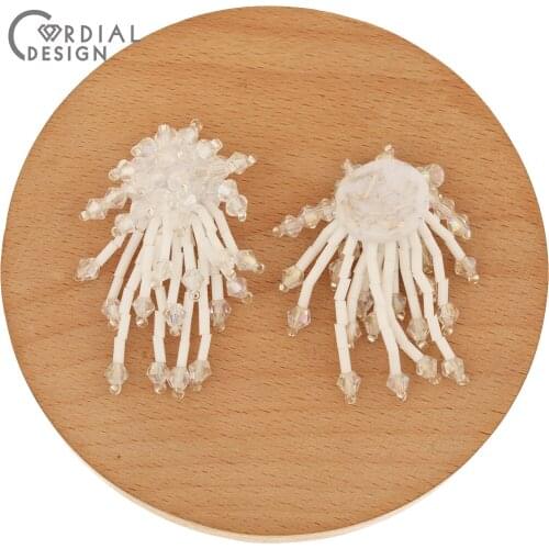 Cordial Design 20Pcs 20*48MM Jewelry Accessories/Hand Made/Crystal Beads Charms/DIY Earring Making/Jewelry Findings & Components