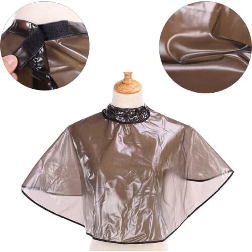 Hair Cutting Collar Waterproof Colouring Cape Barber Cloth Hairdressing Hair Dye Gown Perm Baking Oil Cape Tool Haircut Cape