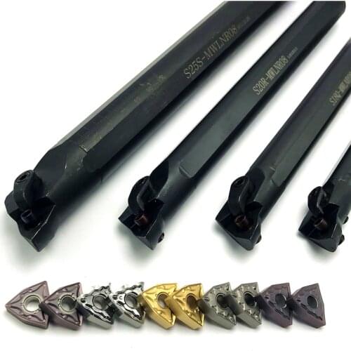 1PCS S20R-MWLNR08 S25S-MWLNR08 CNC Turning Tool Lathe Machine Tools Internal Metal Lathe Tool Boring Bar for WNMG080404