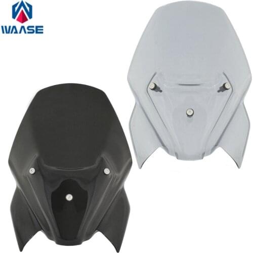 Waase For BMW F900R F900 R 2020 2021 Windscreen Windshield Wind Deflector Shield Screen Visor Glass with Screws