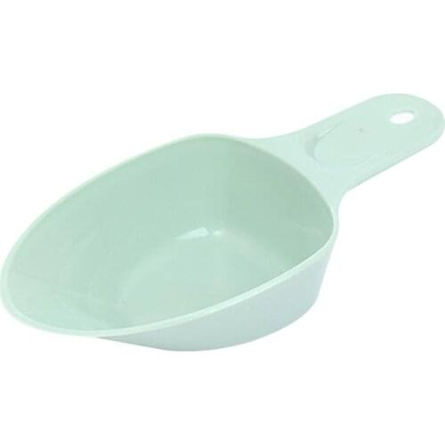 1Pc Blue/Orange/Green/Black Pet Feeding Shovel Cat Food Scoop Large Capacity Thickening Cat Dog Spoon Plastic Shovel Pet Feeder