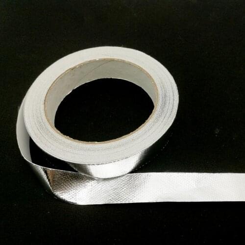 20mm * 17m Stretch Resistance meters Heat resistant Glass fiber tape thermal tape for fixing heating cable